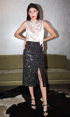 Loris Scarf Neck Sleeveless Blouse G2210S9272