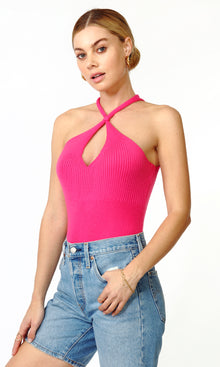 Rina Knit Halter Top G234WT5913
