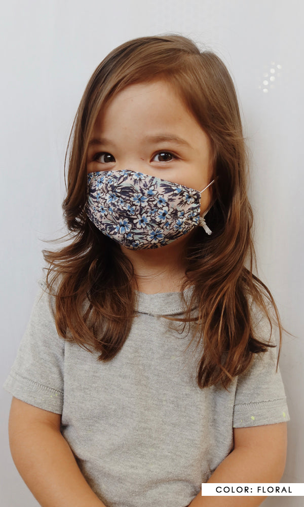 Kids Cotton Face Masks - Reusable & Washable Kids Masks